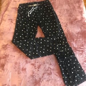 Star pajama bottoms